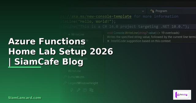 Azure Functions Home Lab Setup