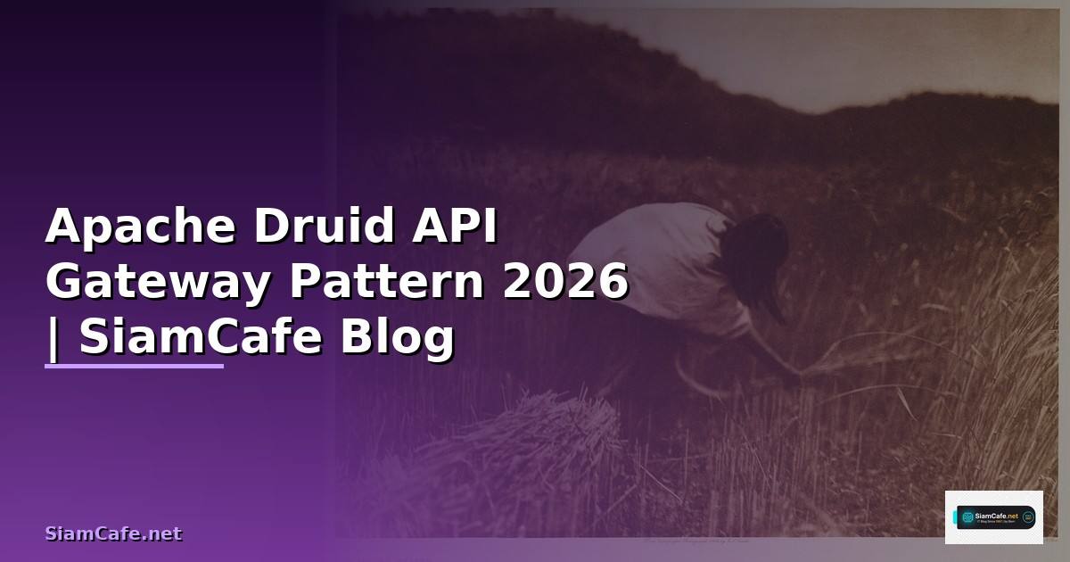 Apache Druid API Gateway Pattern