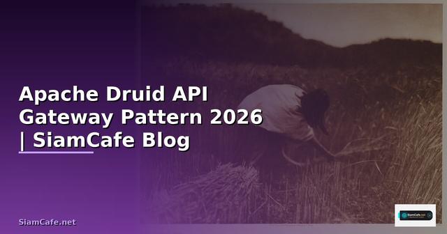 Apache Druid API Gateway Pattern