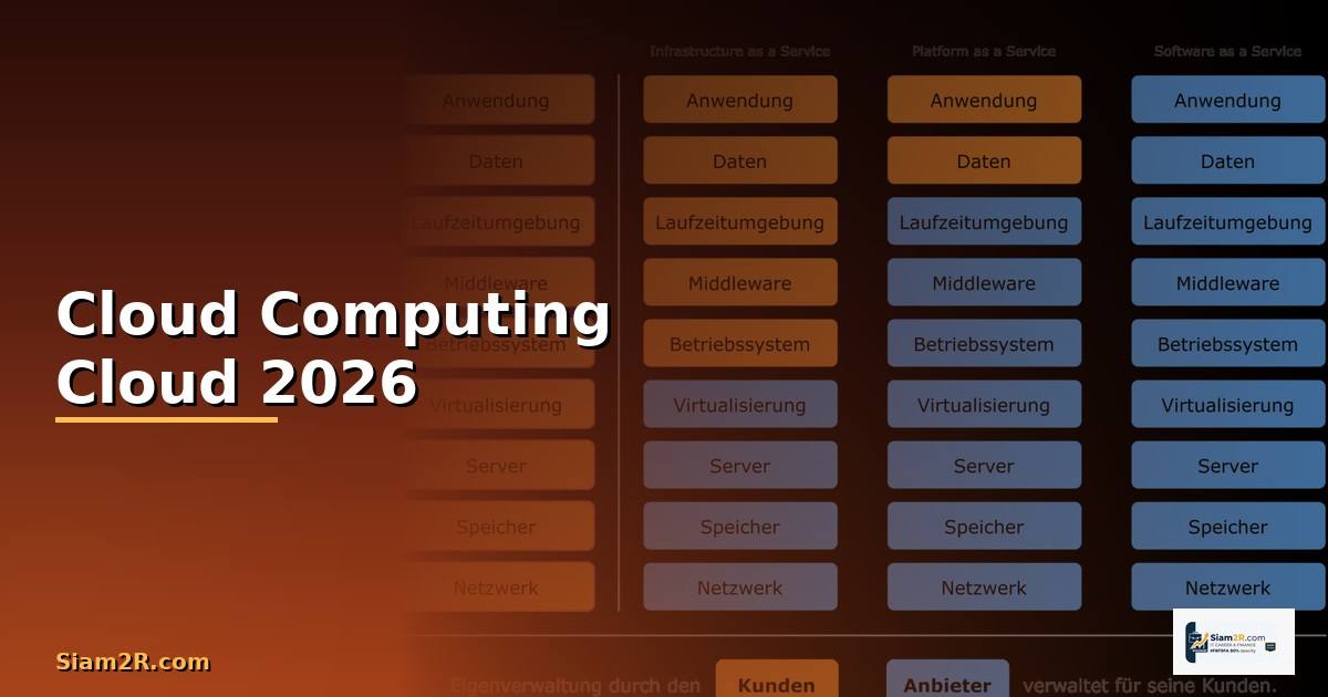 Cloud Computing คืออะไร — คู่มือระบบ Cloud ฉบับสมบูรณ์ 2026
