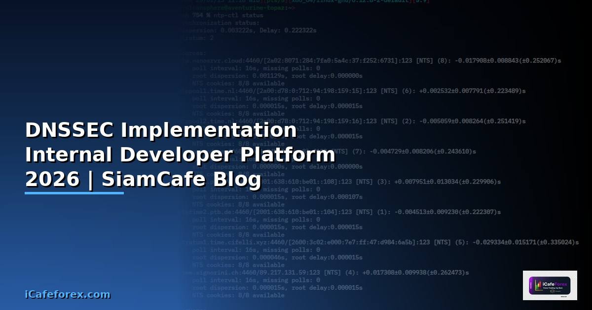 DNSSEC Implementation Internal Developer Platform