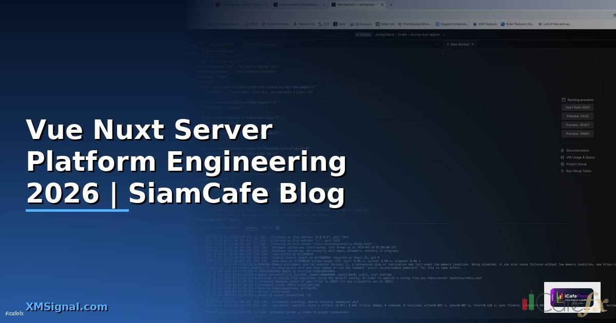 Vue Nuxt Server Platform Engineering