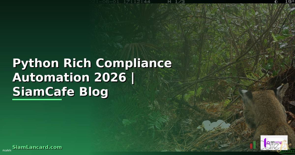 Python Rich Compliance Automation