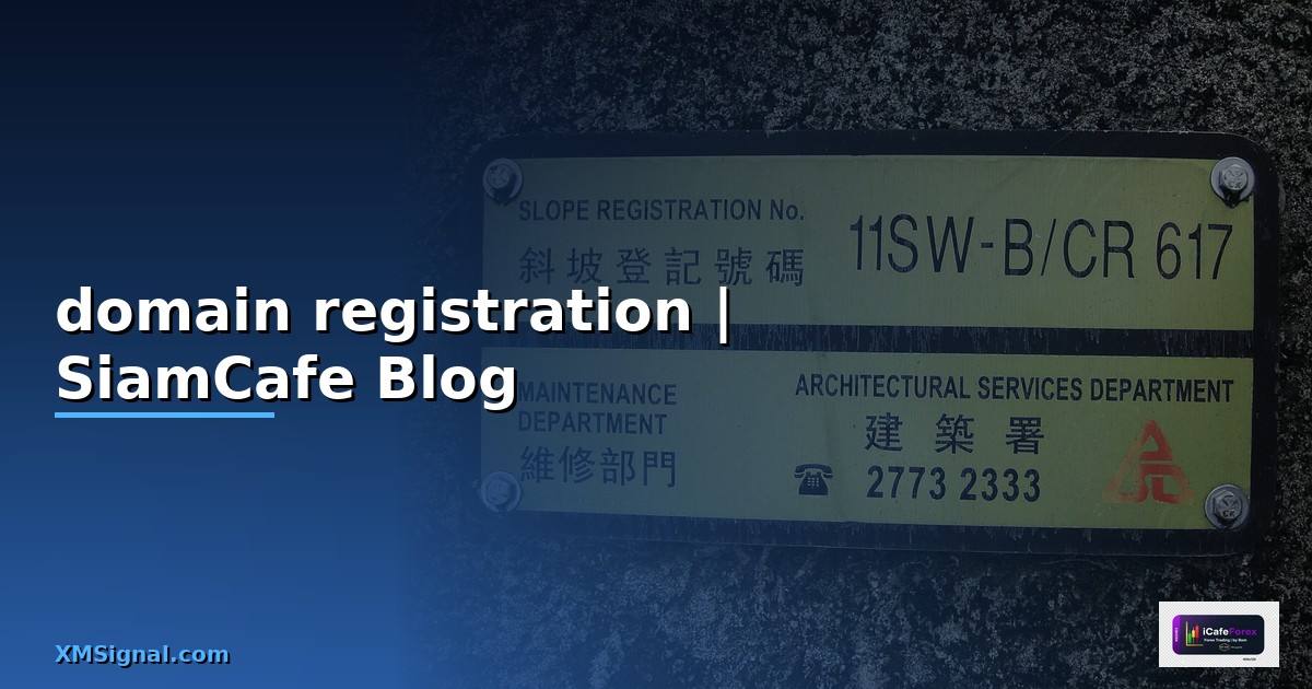 domain registration คือ