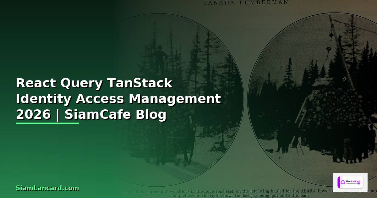 React Query TanStack Identity Access Management