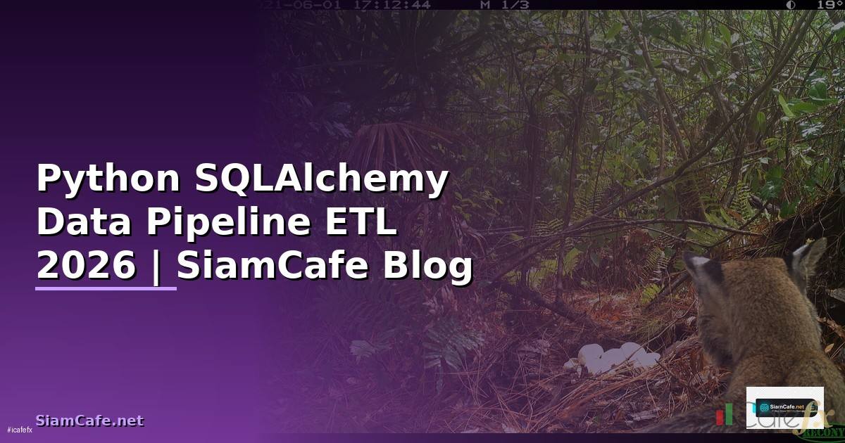 Python SQLAlchemy Data Pipeline ETL