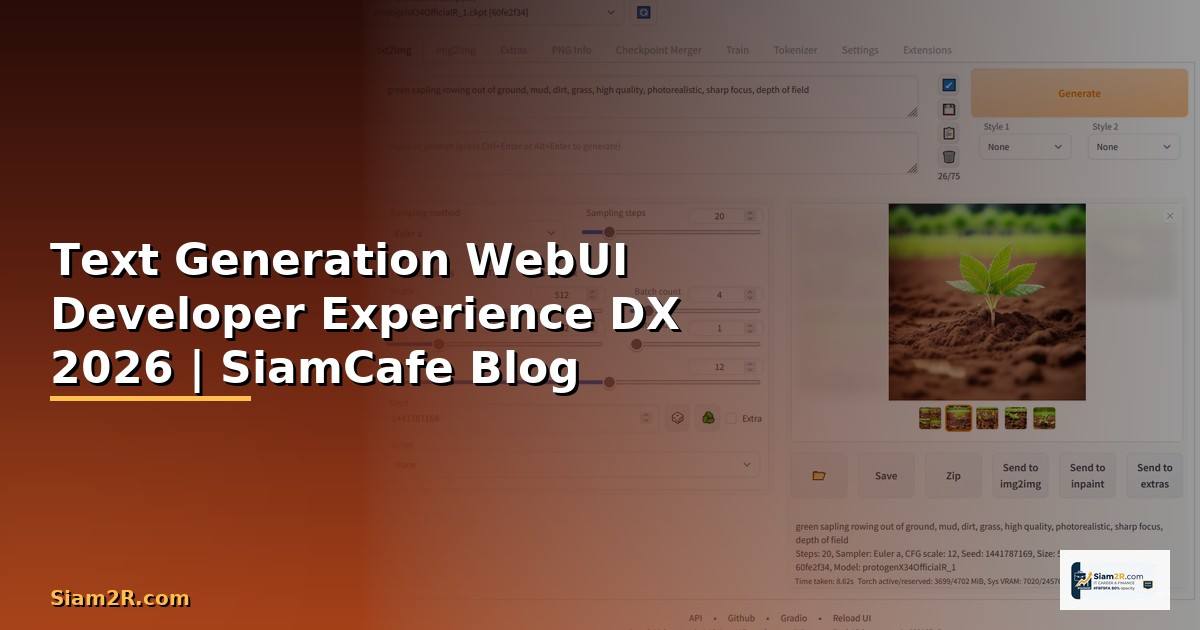 Text Generation WebUI Developer Experience DX