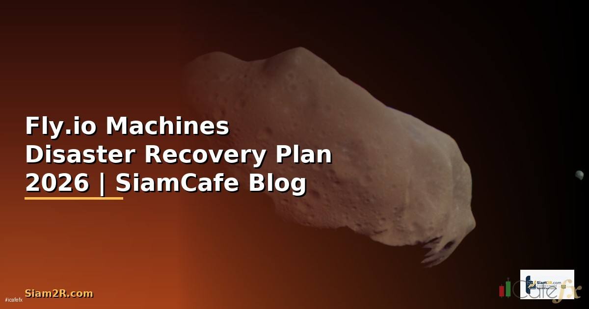 Fly.io Machines Disaster Recovery Plan