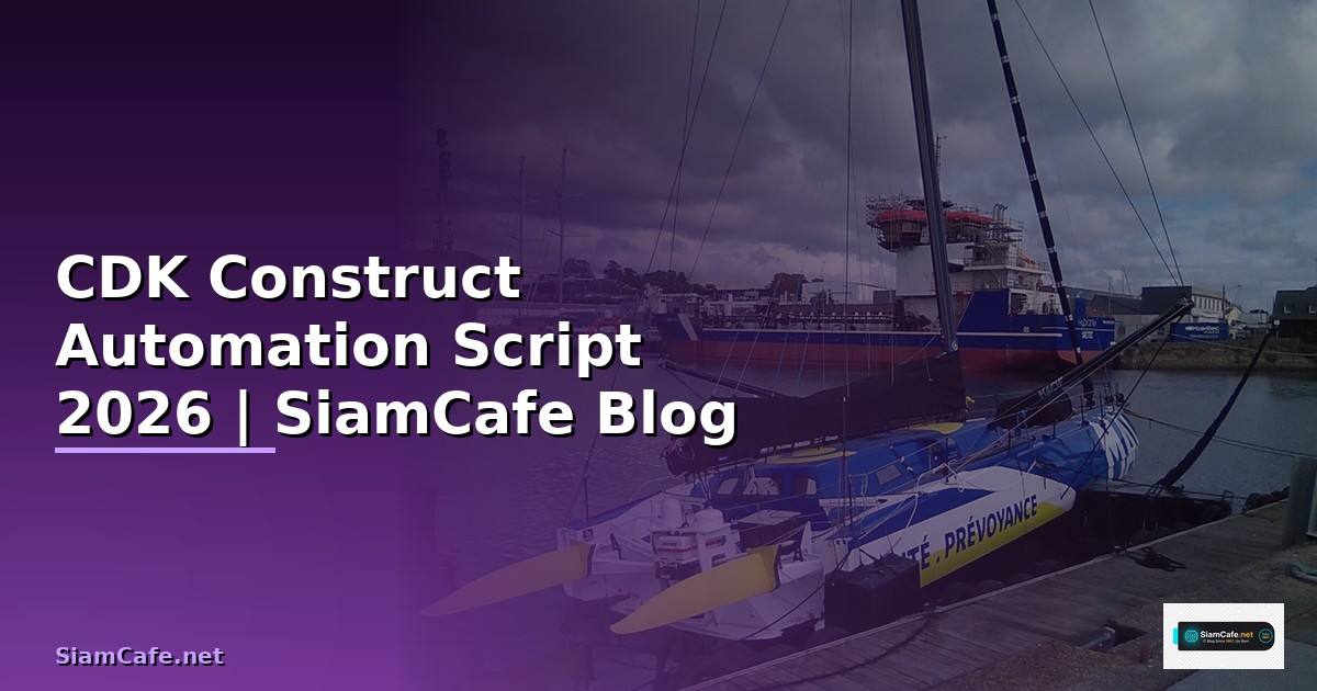 CDK Construct Automation Script