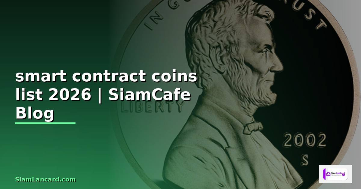 smart contract coins list