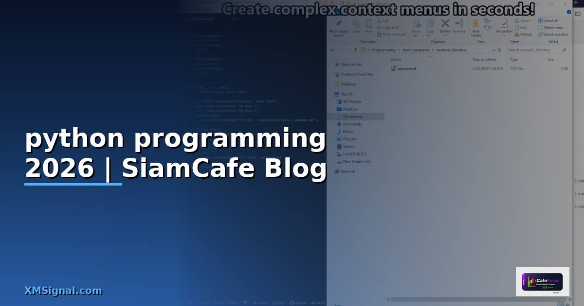 python programming คือ