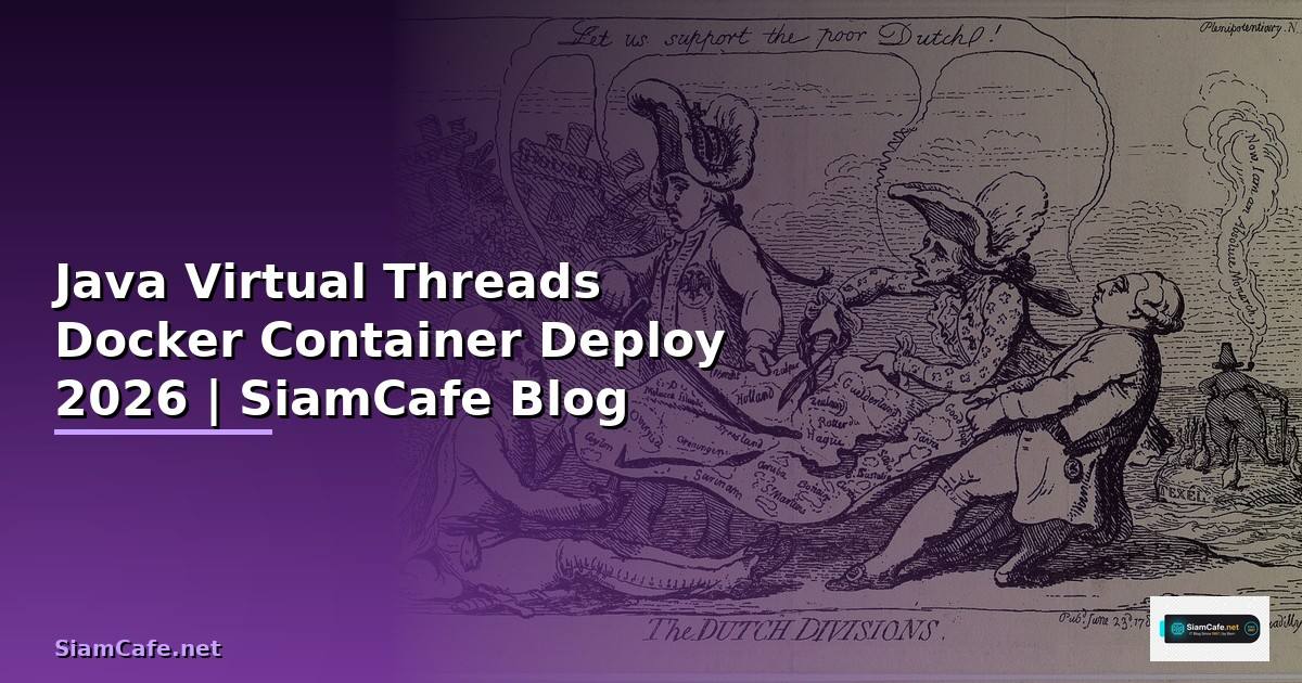 Java Virtual Threads Docker Container Deploy