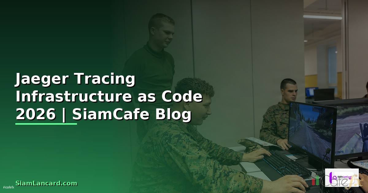 Jaeger Tracing Infrastructure as Code