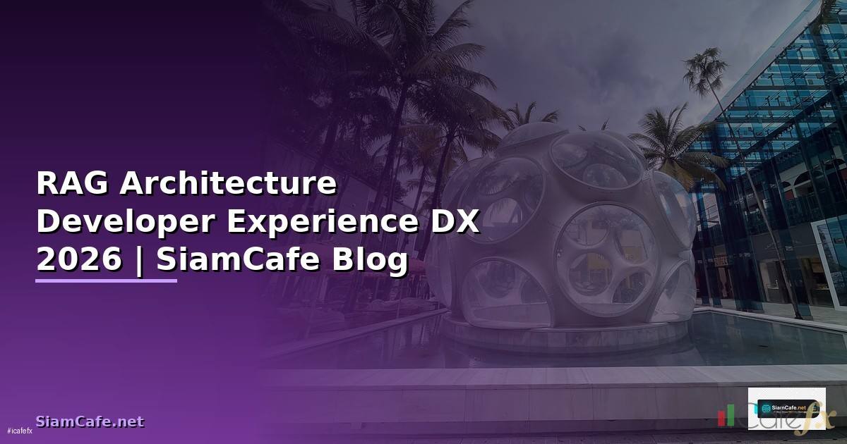 RAG Architecture Developer Experience DX —