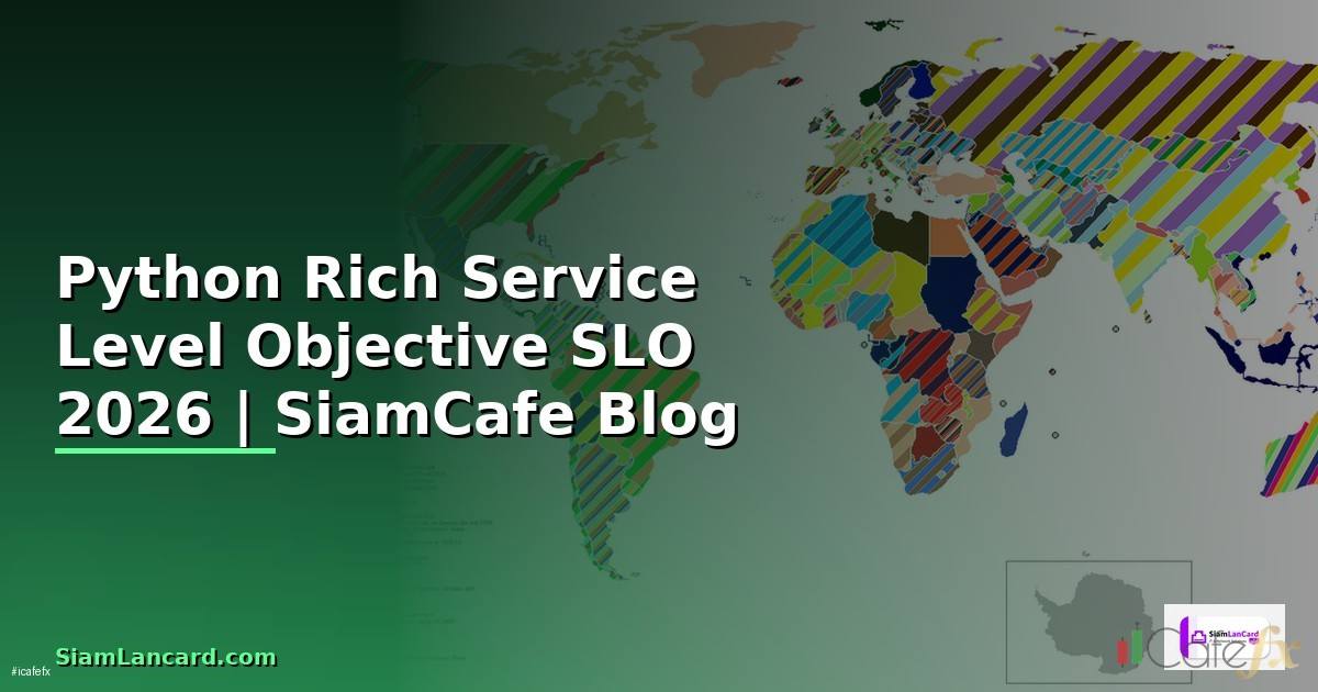 Python Rich Service Level Objective SLO