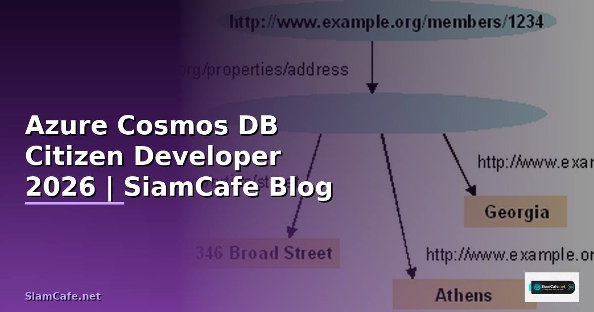 Azure Cosmos DB Citizen Developer