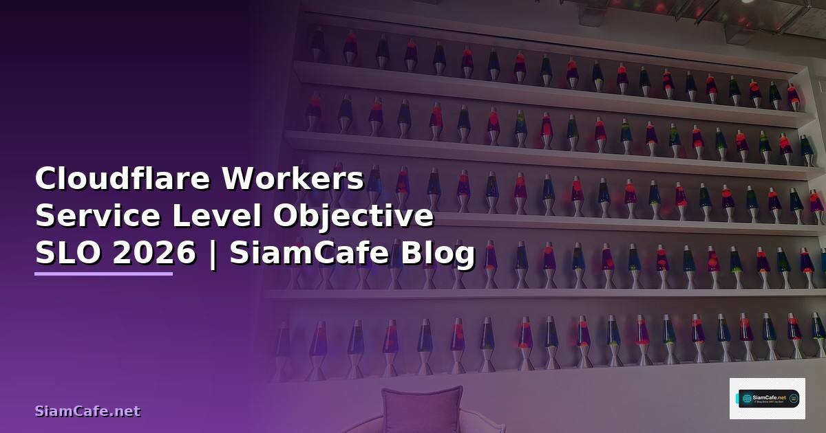 Cloudflare Workers Service Level Objective SLO