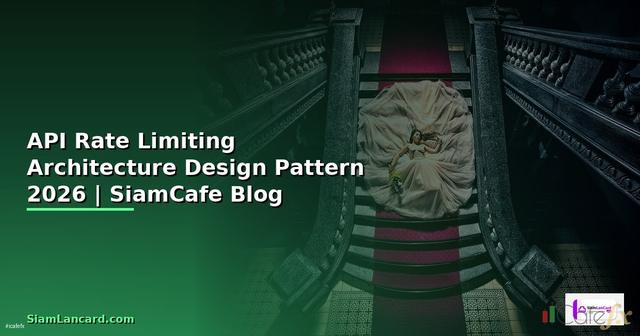 API Rate Limiting Architecture Design Pattern
