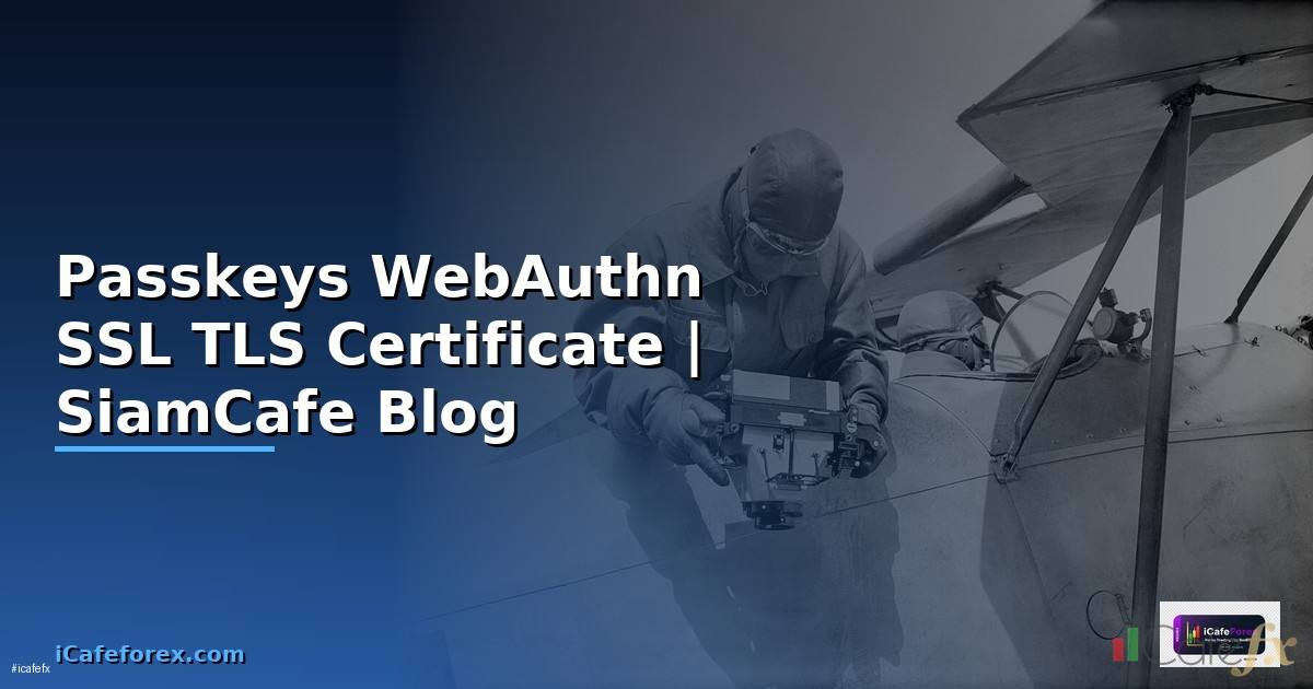 Passkeys WebAuthn SSL TLS Certificate
