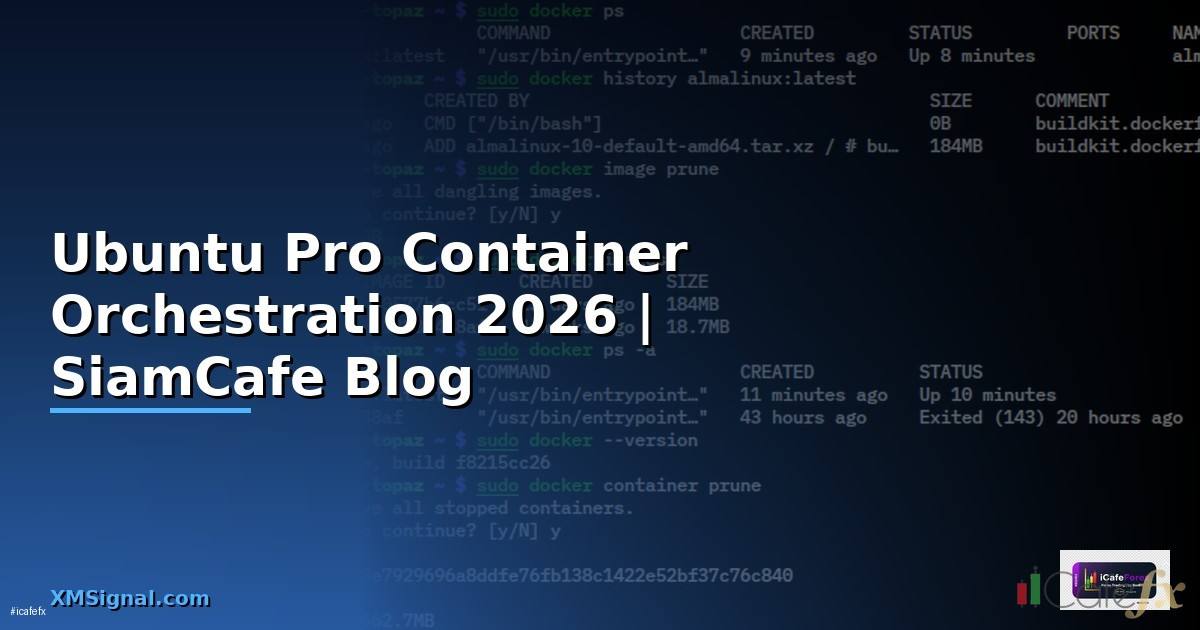 Ubuntu Pro Container Orchestration