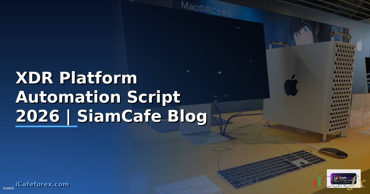 XDR Platform Automation Script — คู่มือฉบับสมบูรณ์ 2026