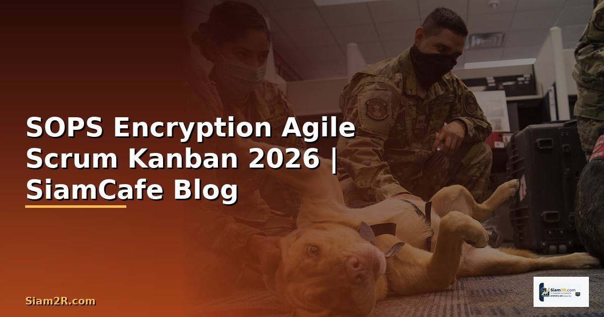 SOPS Encryption Agile Scrum Kanban