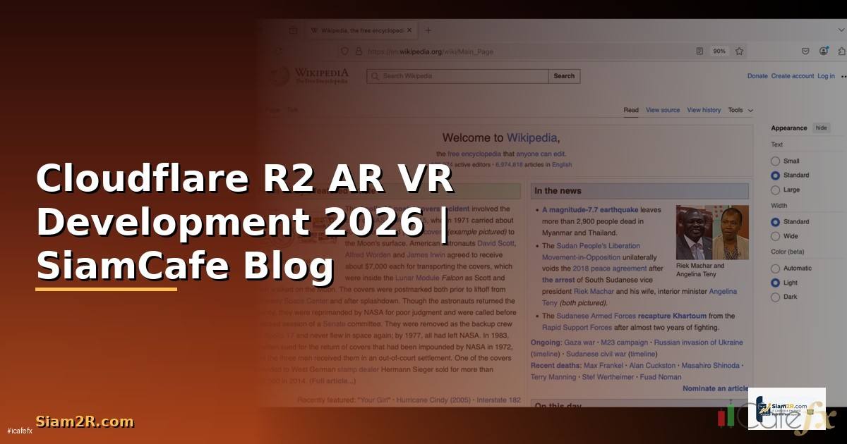Cloudflare R2 AR VR Development