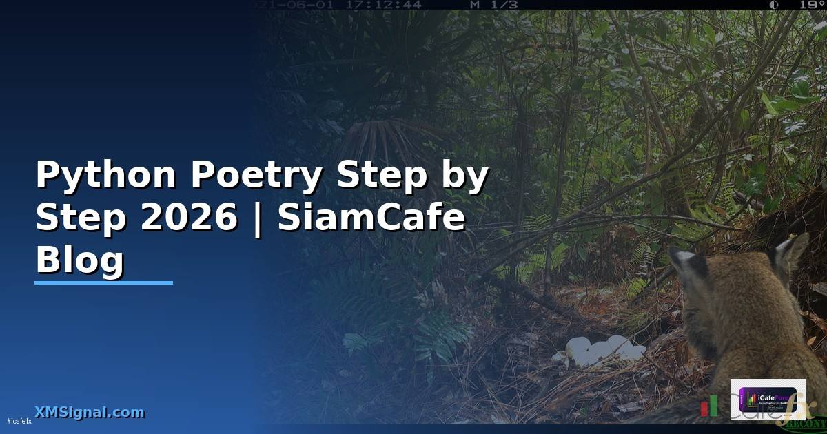 Python Poetry สำหรับมือใหม่ Step by Step — คู่มือฉบับสมบูรณ์ 2026