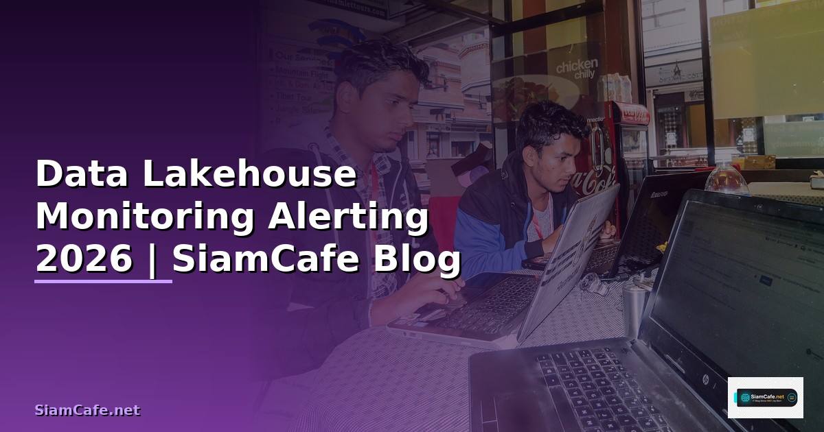 Data Lakehouse Monitoring และ Alerting
