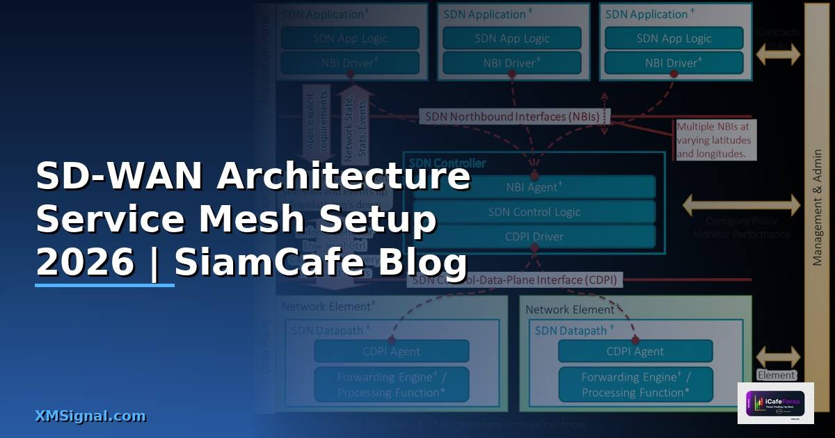 SD-WAN Architecture Service Mesh Setup
