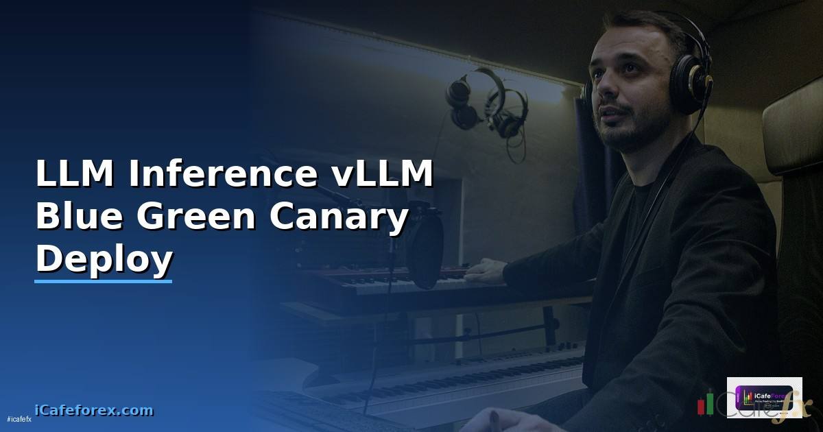 LLM Inference vLLM Blue Green Canary Deploy —