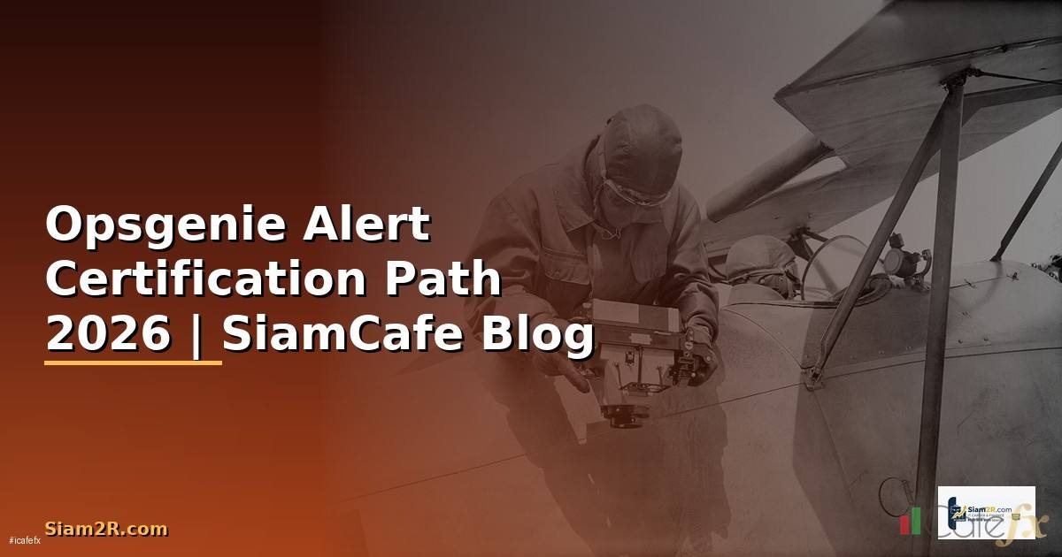 Opsgenie Alert Certification Path
