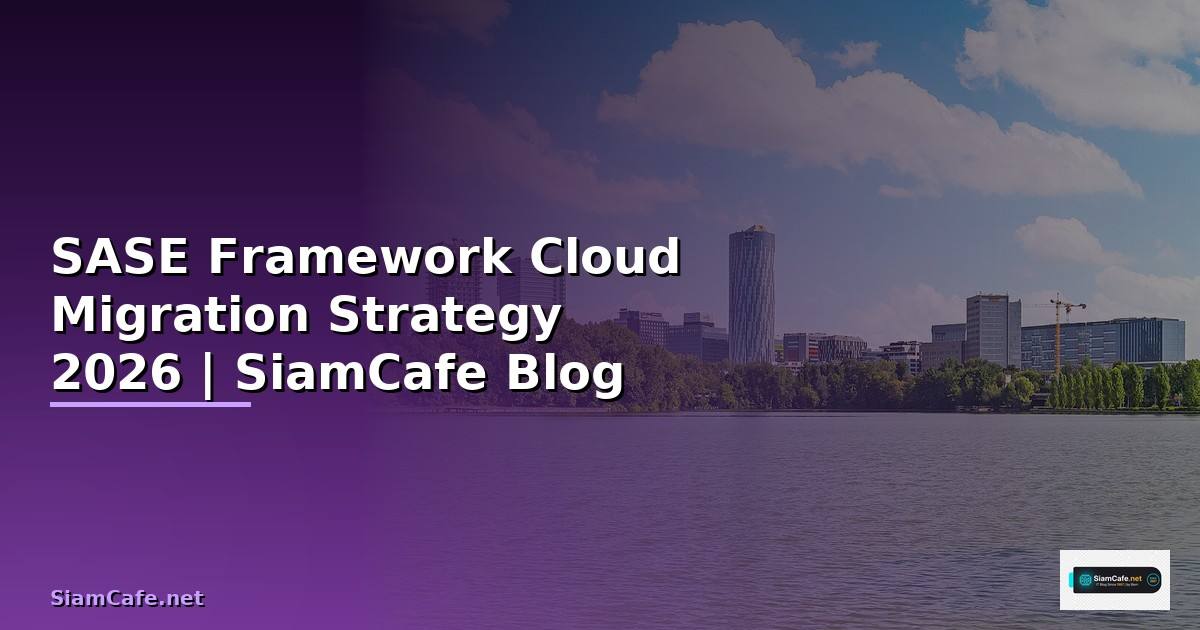 SASE Framework Cloud Migration Strategy