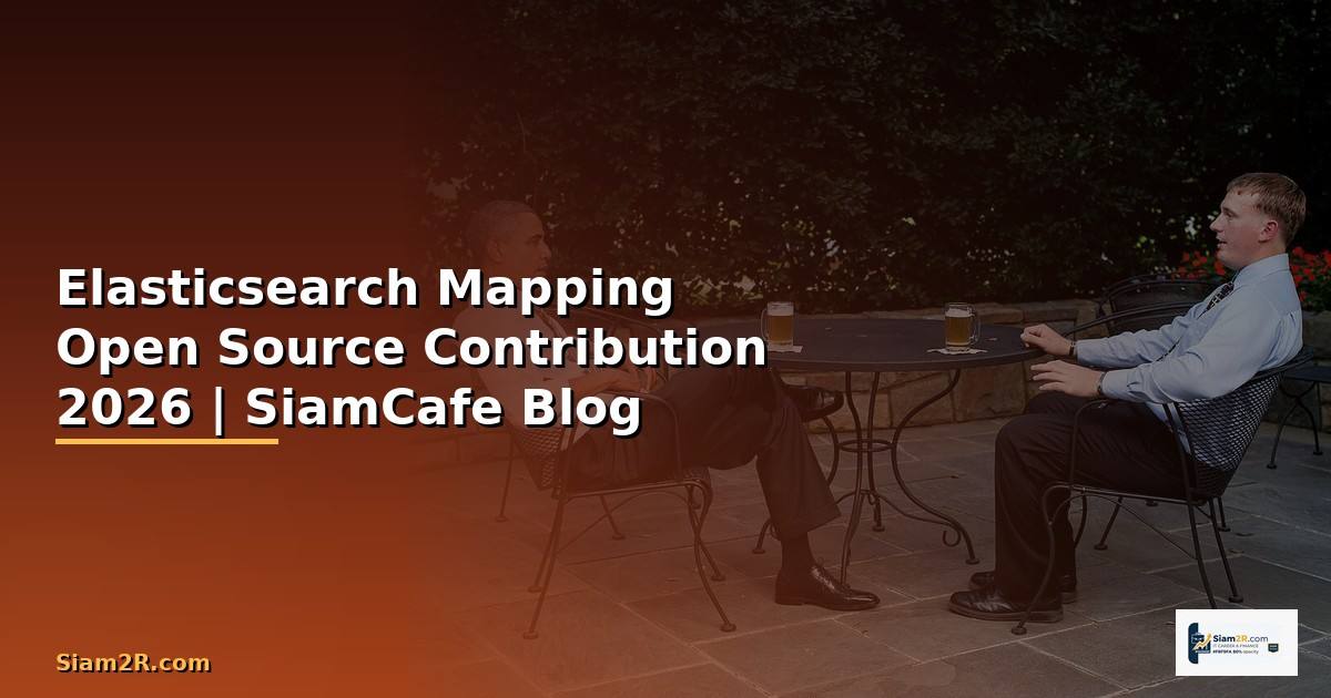 Elasticsearch Mapping Open Source Contribution
