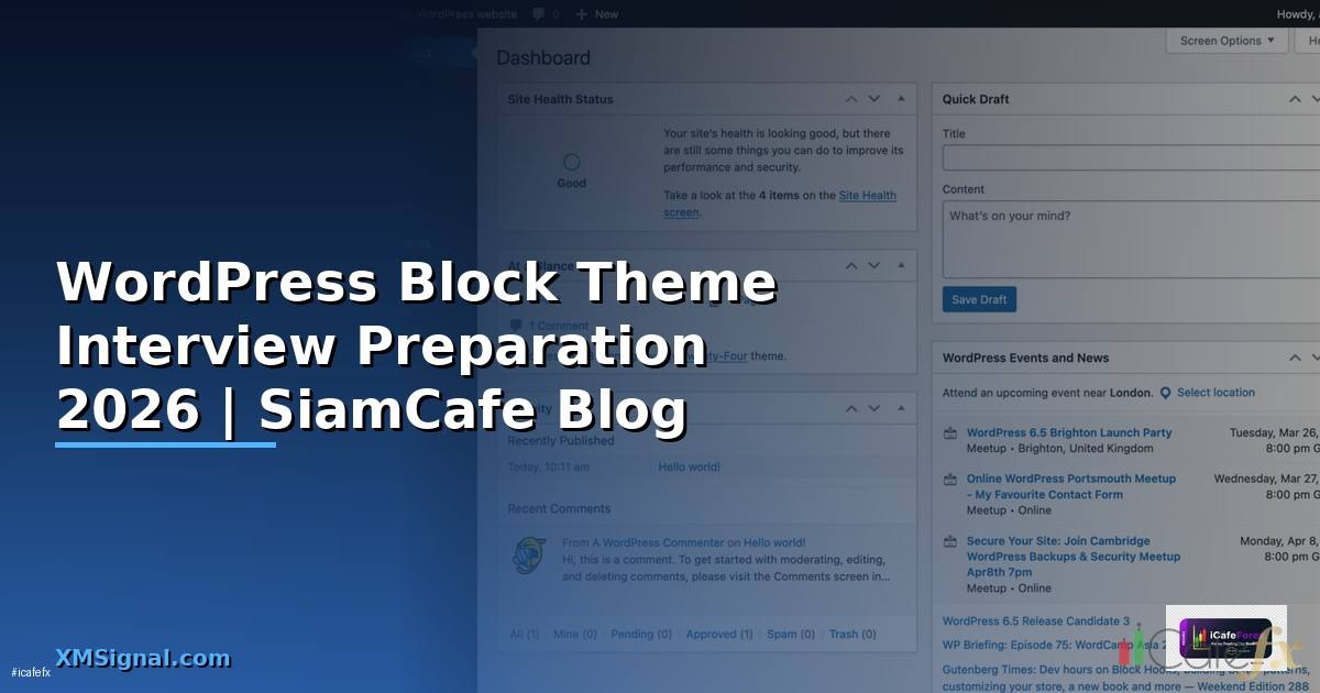 WordPress Block Theme Interview Preparation