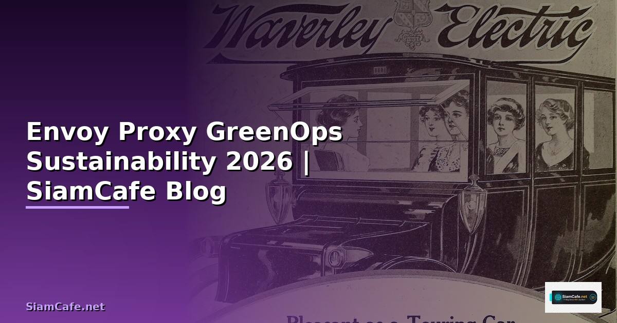 Envoy Proxy GreenOps Sustainability