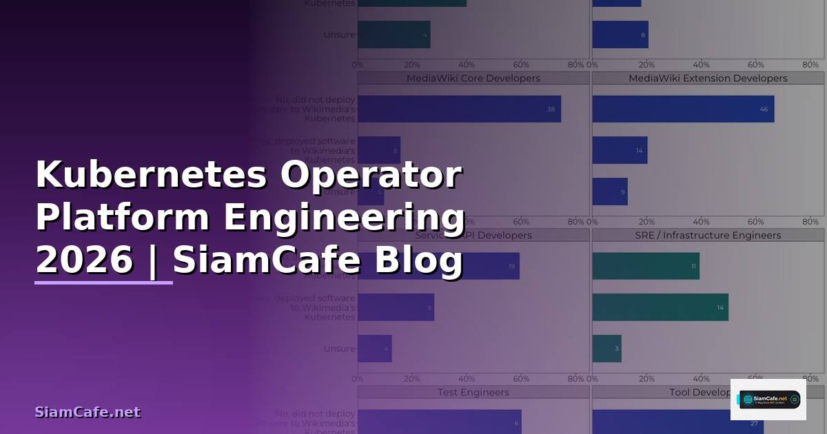 Kubernetes Operator Platform Engineering