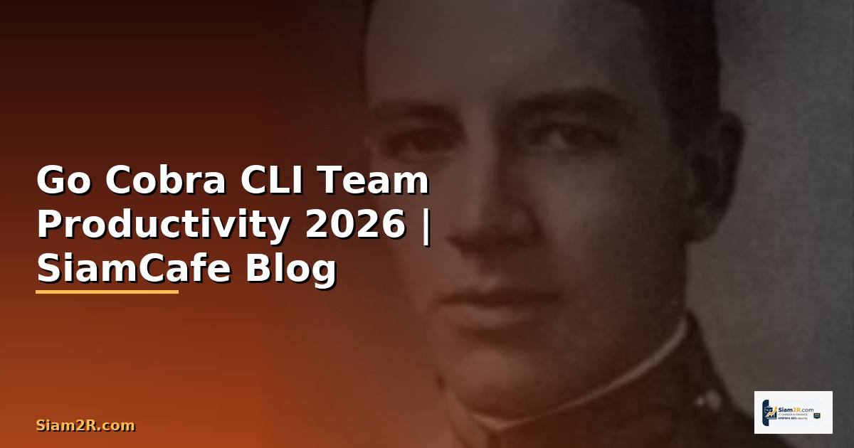 Go Cobra CLI Team Productivity
