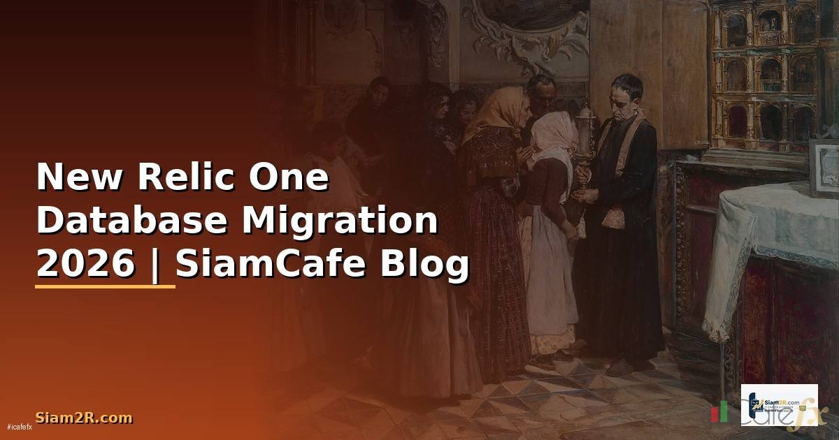New Relic One Database Migration