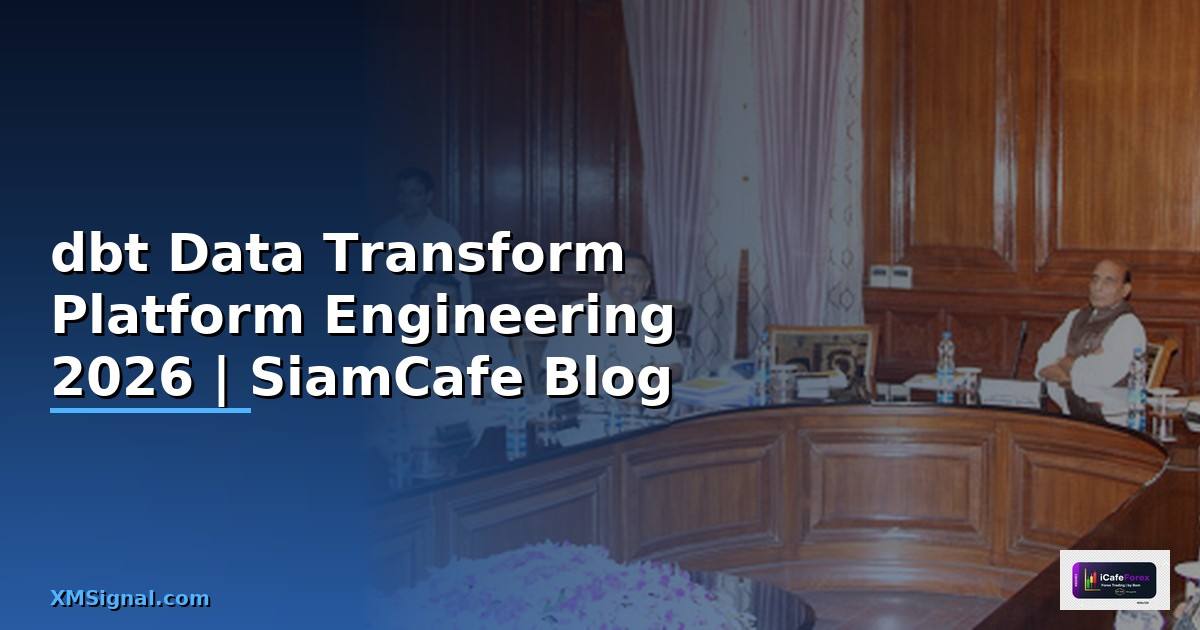 dbt Data Transform Platform Engineering