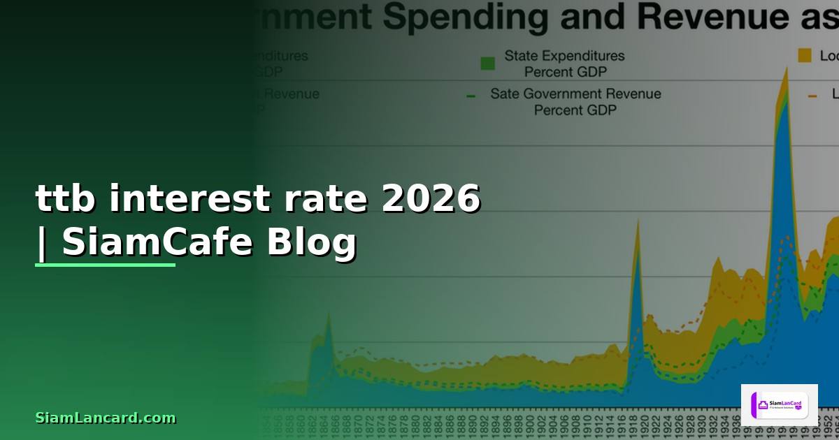 ttb interest rate — ข้อมูลครบถ้วน 2026
