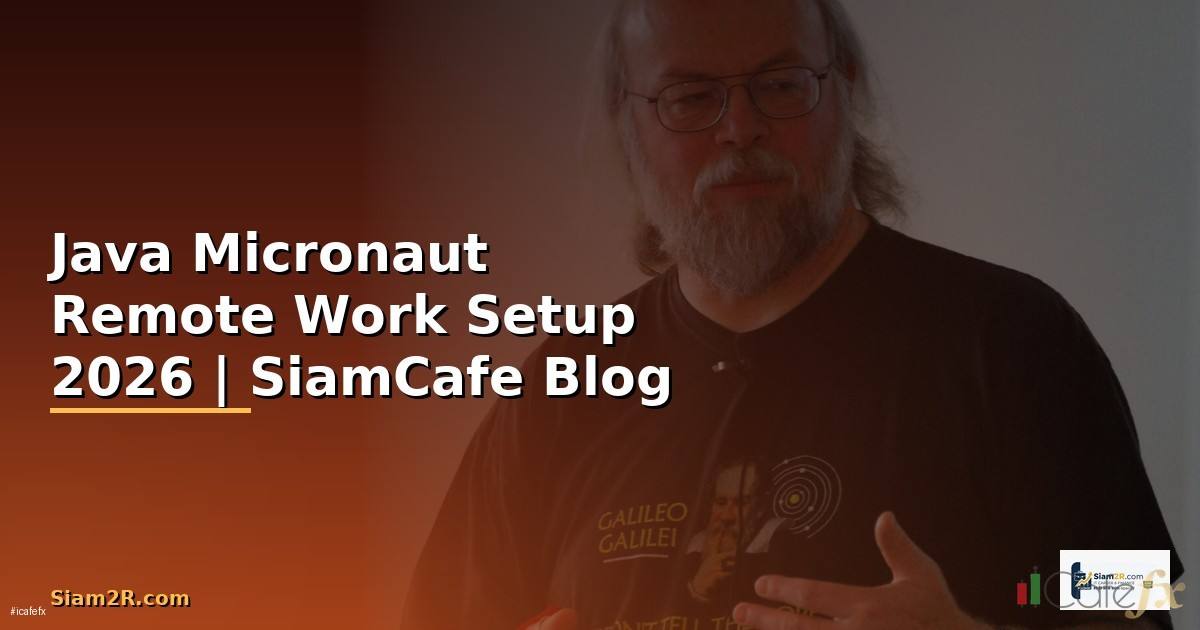 Java Micronaut Remote Work Setup