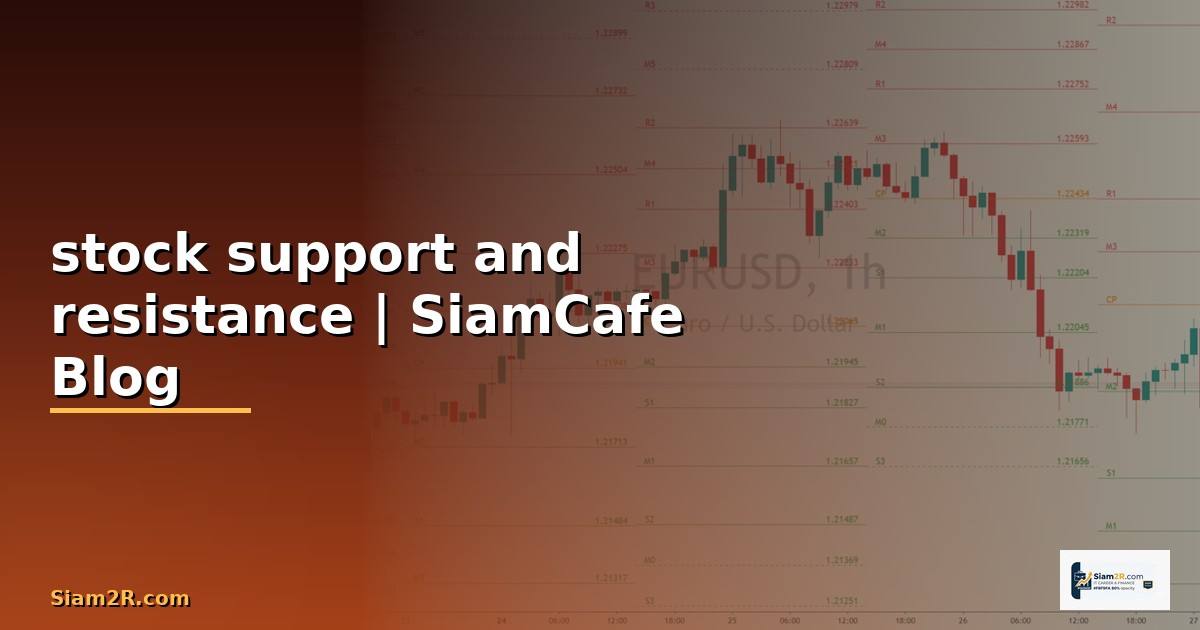 stock support and resistance