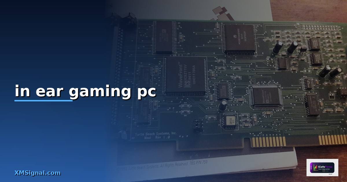 หูฟัง in ear gaming pc — วิธีตั้งค่าและใช้งานจริงพร้อมตัวอย่าง