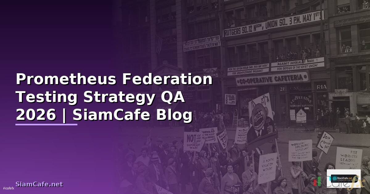 Prometheus Federation Testing Strategy QA