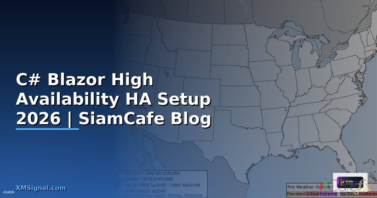 C# Blazor High Availability HA Setup
