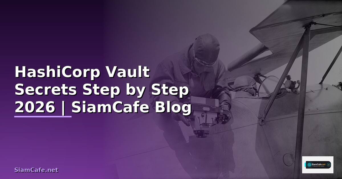 HashiCorp Vault Secrets สำหรับมือใหม่ Step by