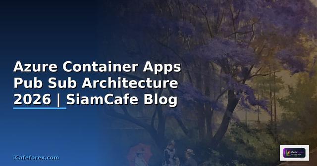 Azure Container Apps Pub Sub Architecture