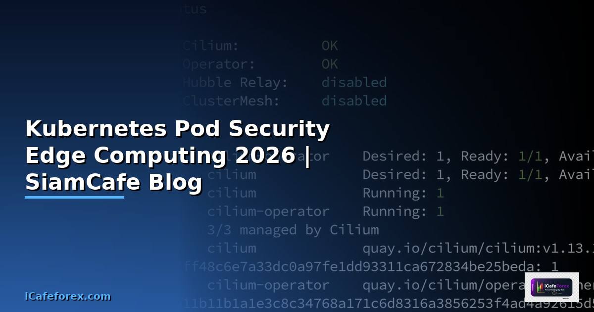 Kubernetes Pod Security Edge Computing