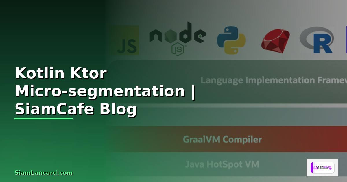Kotlin Ktor Micro-segmentation